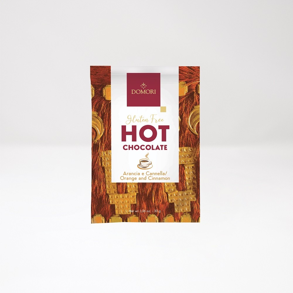 Trinkschokolade 'Hot Chocolate' Orange und Zimt Portionsbeutel (30g)