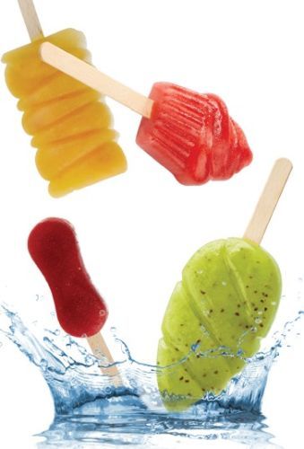 Holz-Stiele flach für Eis am Stiel Mini / Mini Stieleis / Mini Magnum (50 Stk)