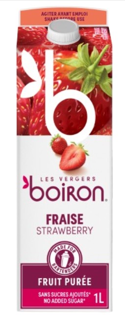 Erdbeer Püree ungezuckert, ungekühlt