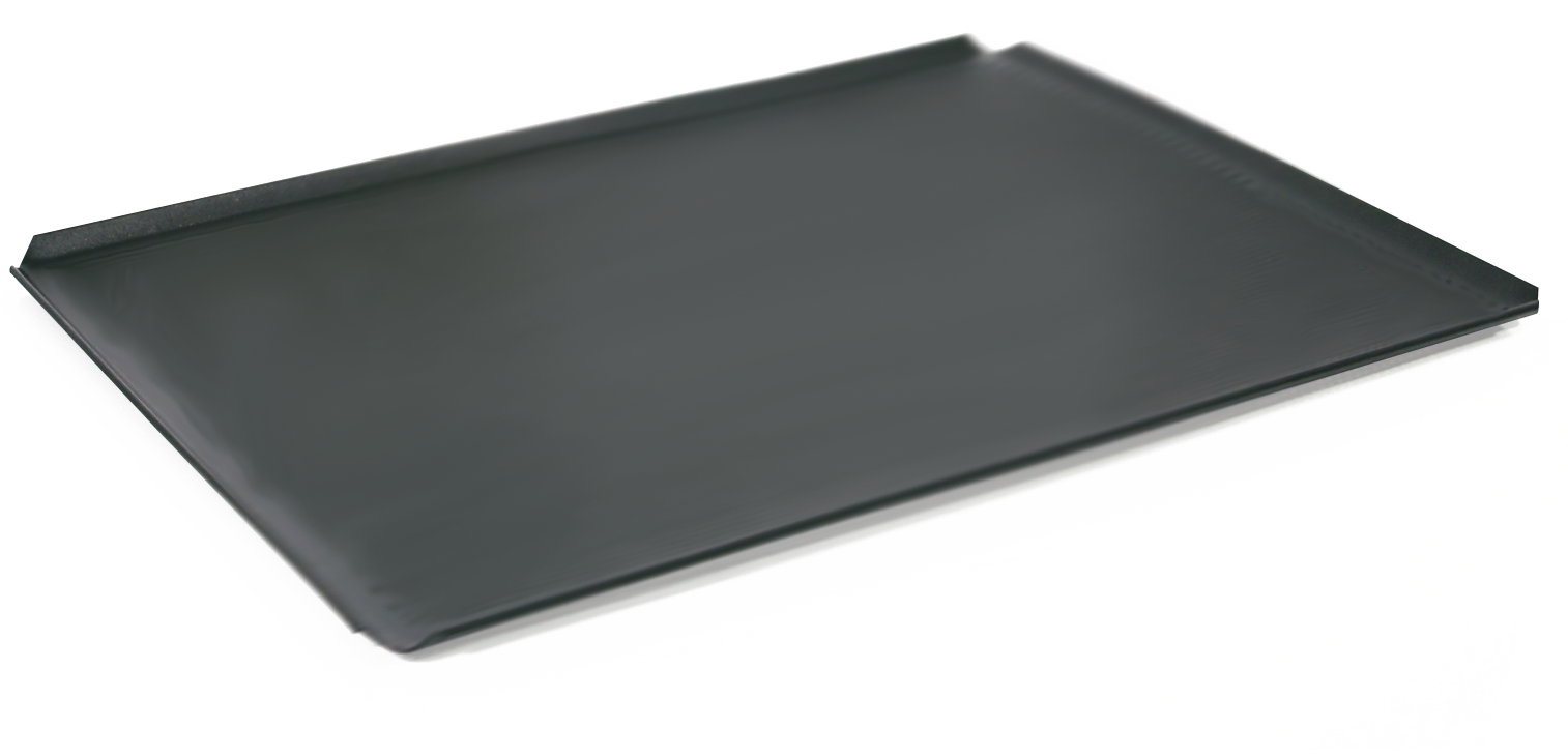 OFENSIV® Backblech 60x40cm, 4 Seiten gebördelt, ohne Lochung