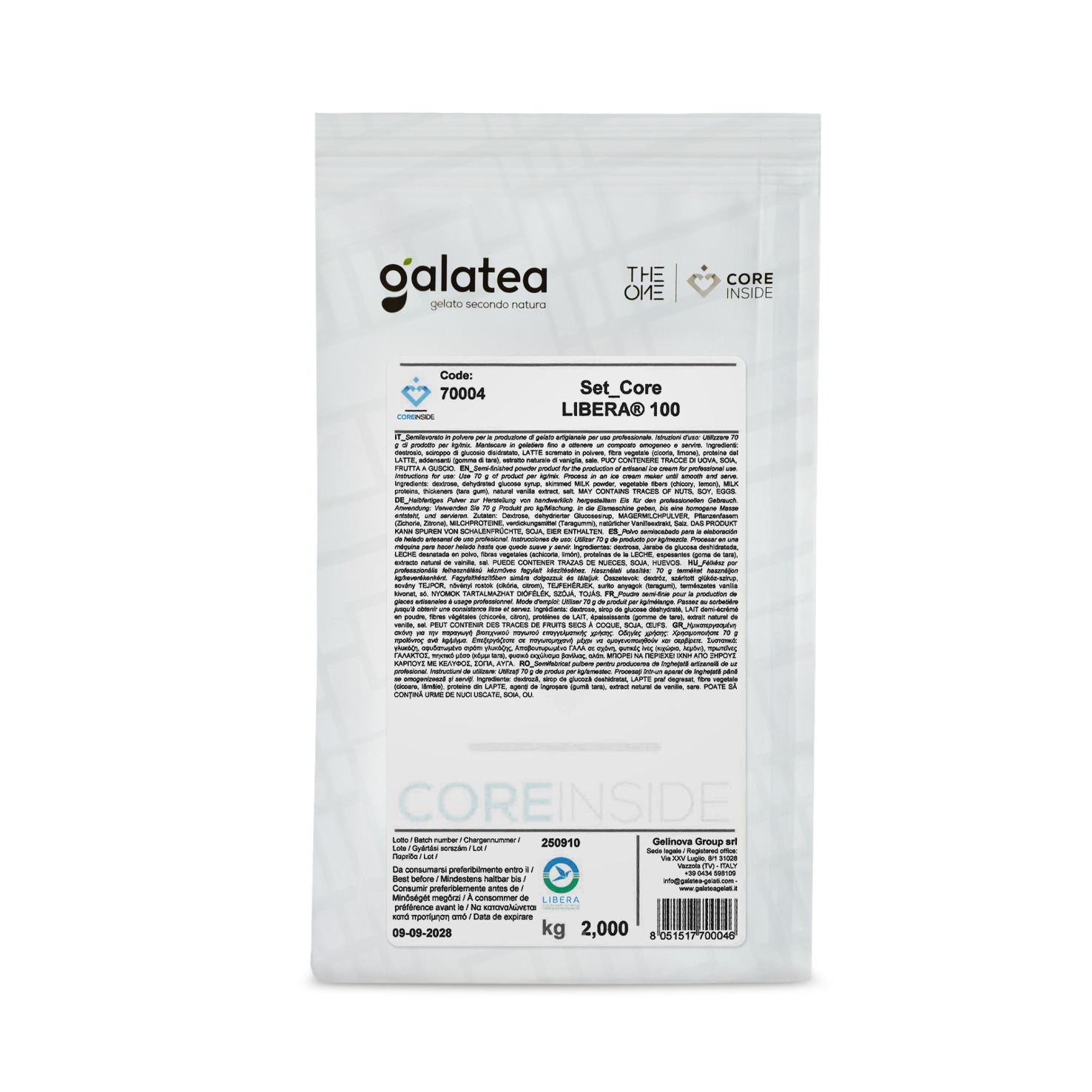 Eisbase Set Core Libera 100 | heiß kalt