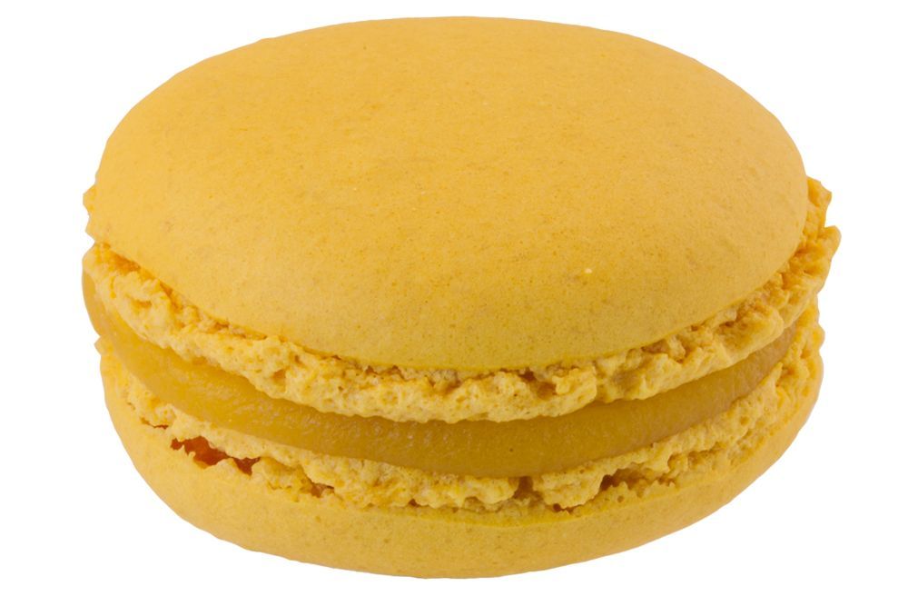 TK-Macarons Passionsfrucht | Maracuja ca.4,5cm / ca.18g  (32 Stk/Pck - 12 Pck/Ukt)