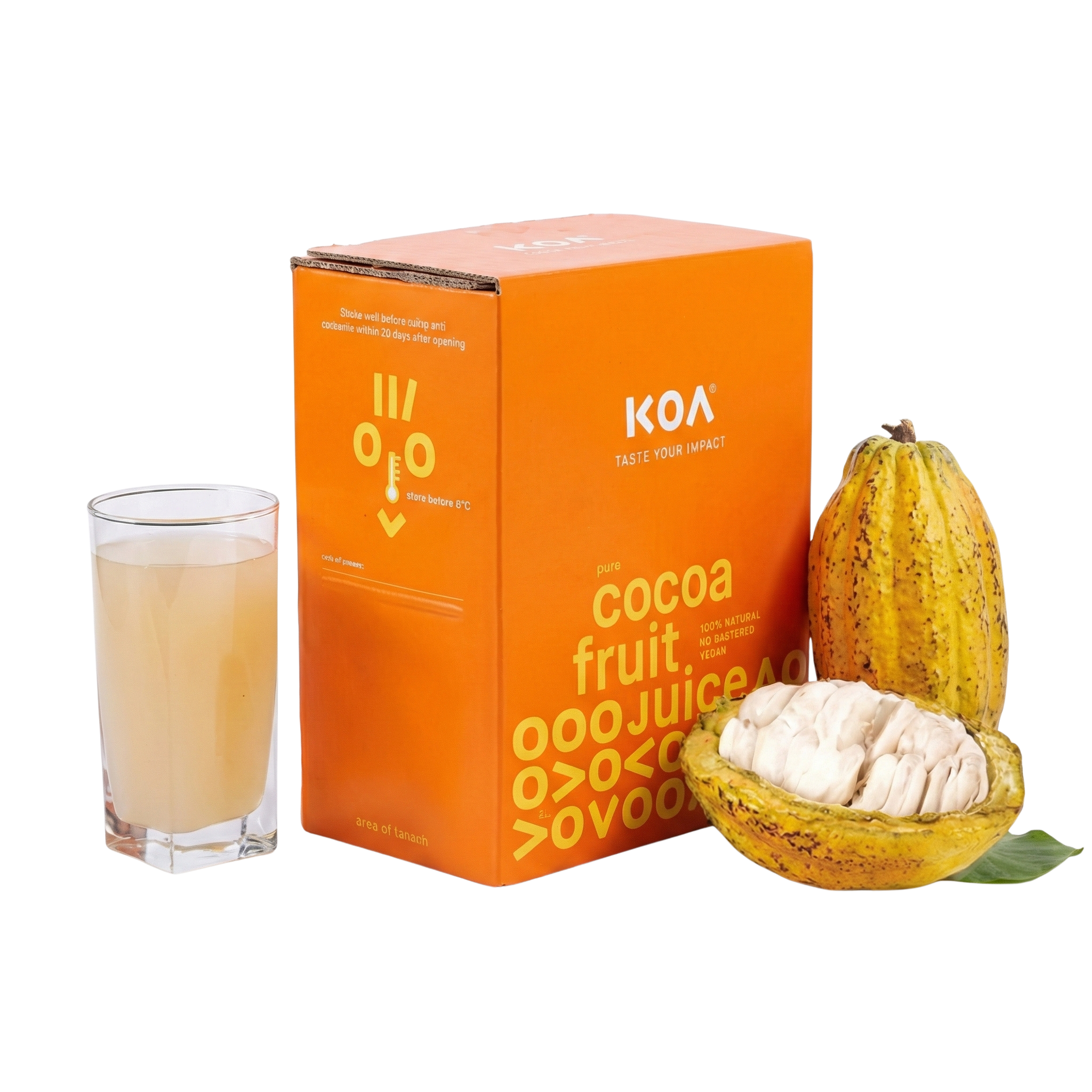 Kakaofrucht Saft 'Koa Pure' (3 Liter)