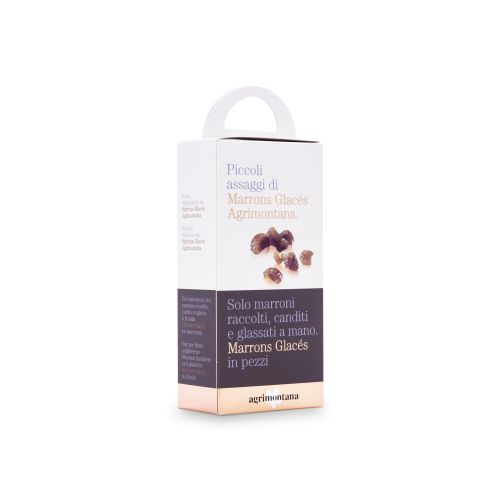 @ Maronen | Kastanien kandiert Stücke groß, in Geschenkverpackung (160g)