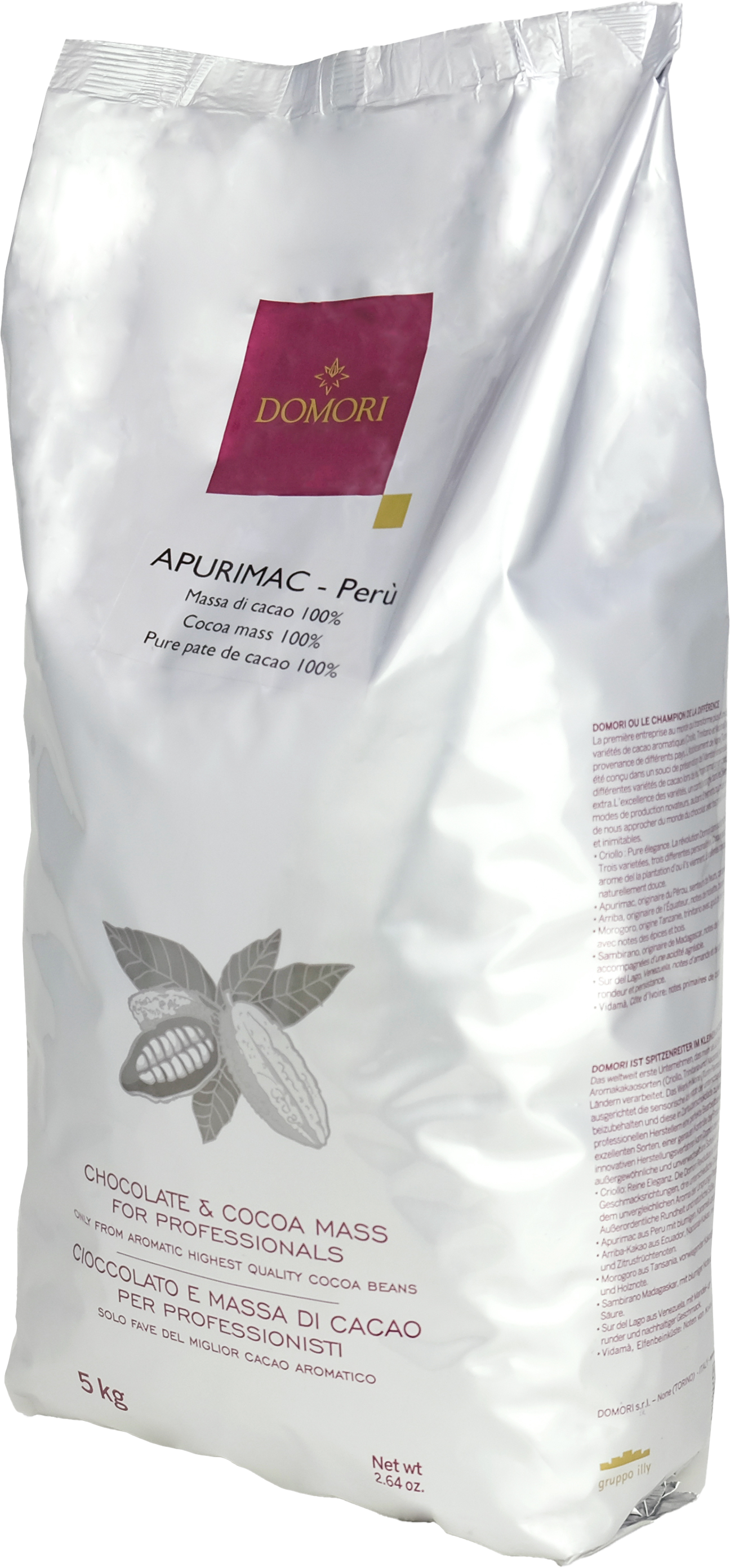 @ Kakaomasse 'Apurimac' 100% dunkel | zartbitter, Drops | Chips (2 x 5 kg) 