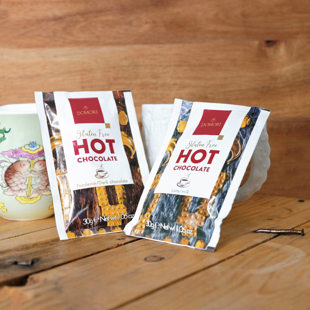 Trinkschokolade 'Hot Chocolate' dunkle Schokolade Portionsbeutel groß (300g)