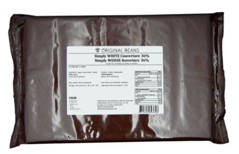 Couverture 'Simply White' 36% weiß, Block