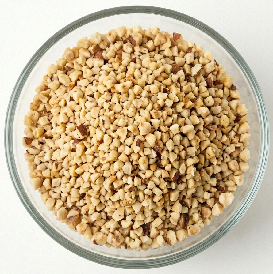 BIO Haselnusskerne gehackt, geröstet