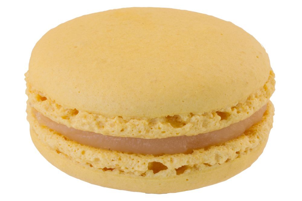TK-Macarons Zitrone ca.4,5cm / ca.20g  (32 Stk/Pck - 12 Pck/Ukt)