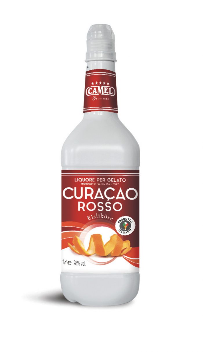 Eislikör Curacao Rot 28%